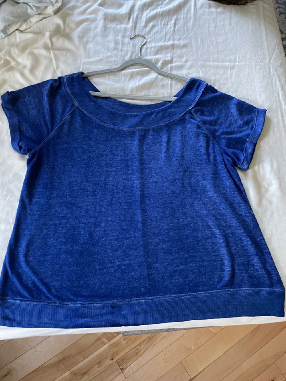 Maurices Royal Blue Short Sleeve Top